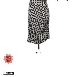 Leota black midi skirt S stitchfix career